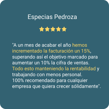 Testimonio Especias Pedroza