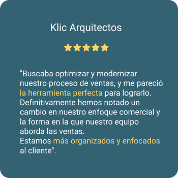 Testimonio Klic Arquitectos